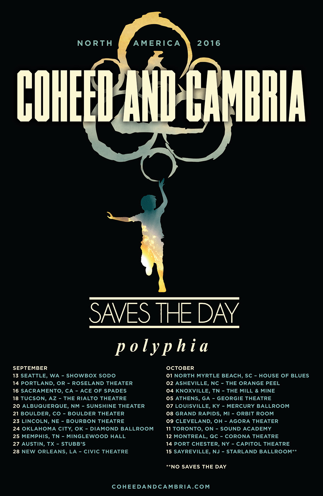 Coheed And Cambria Announce Fall 2016 Tour Dates