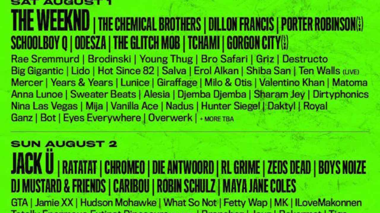 Hard Summer Music Festival 2015 Lineup Announced Featuring The