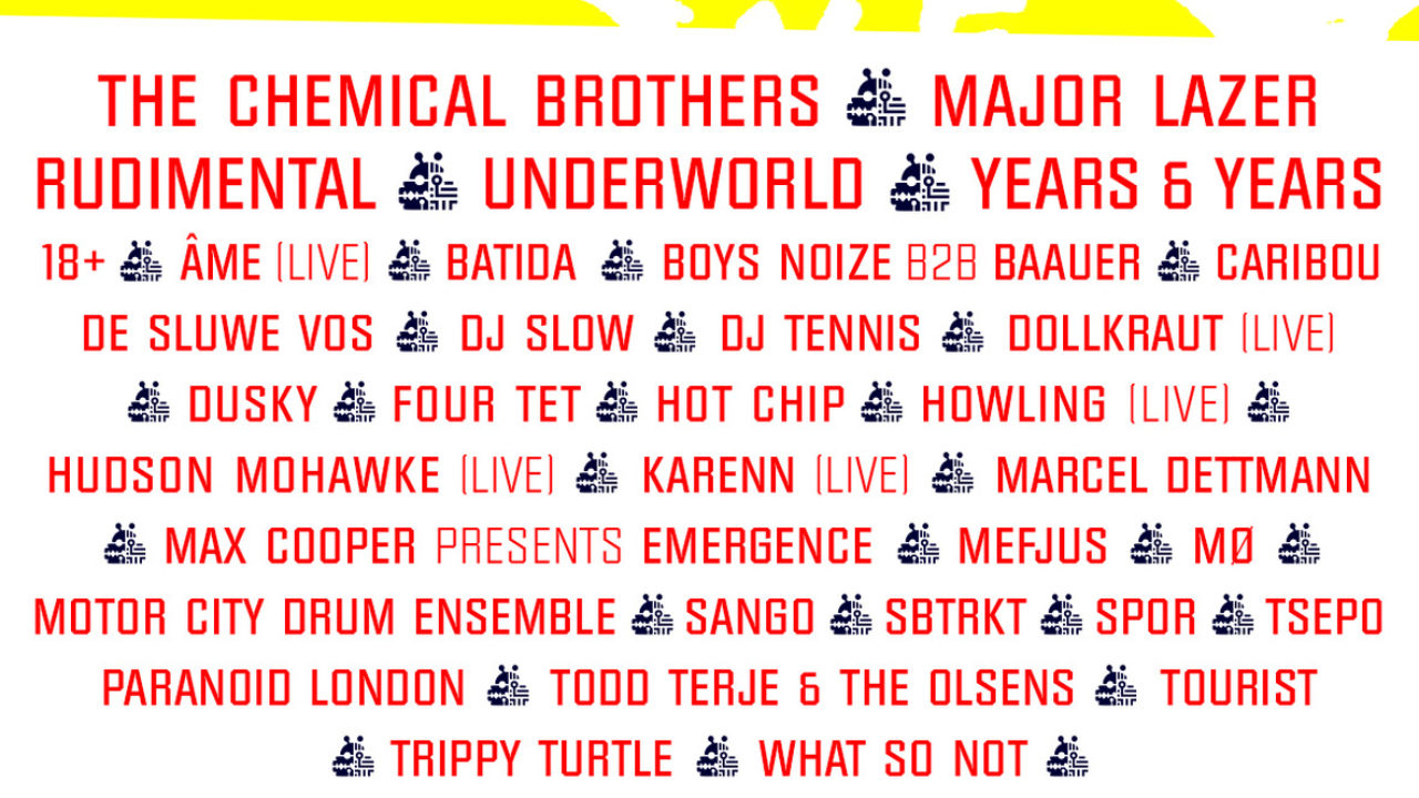 Lowlands 2015 Lineup Announced Featuring The Chemical Brothers, Major Lazer  And Hot Chip - mxdwn Music