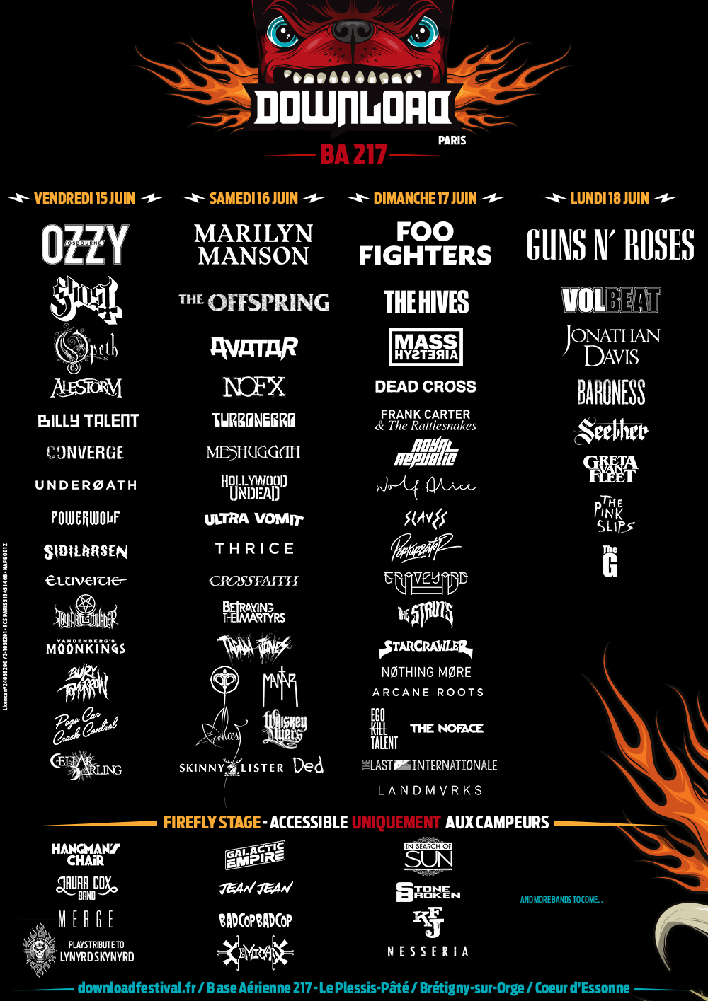 Download Festival Paris Announces 2018 Lineup Featuring Guns 'N Roses ...