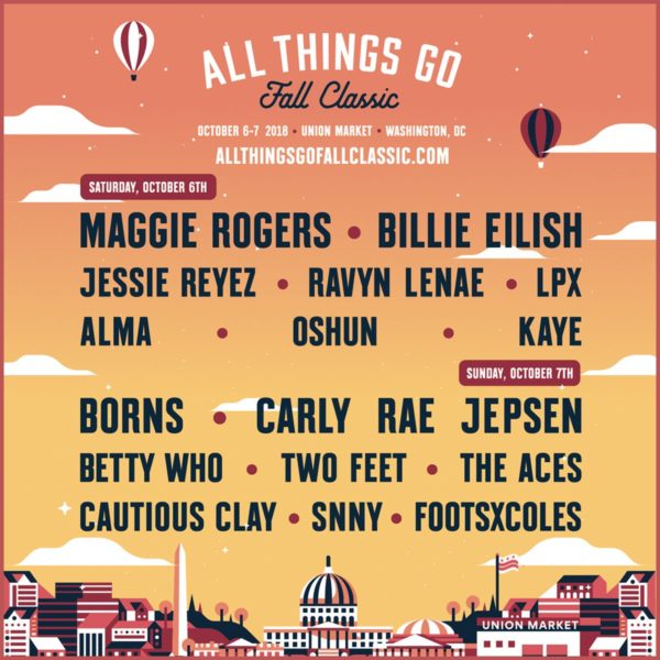 All Things Go Festival Announce Partnership with The Women's March and