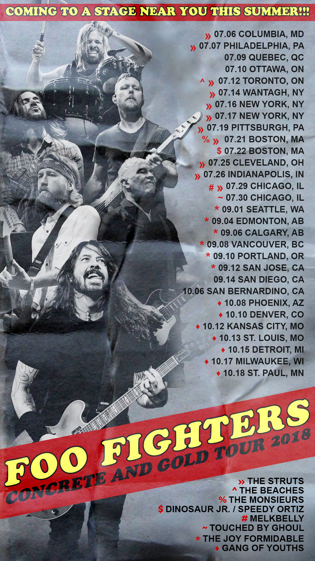 Foo Fighters Announces Summer 2018 Tour Dates mxdwn Music