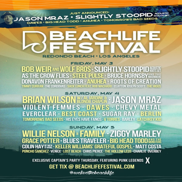 beach life festival lineup