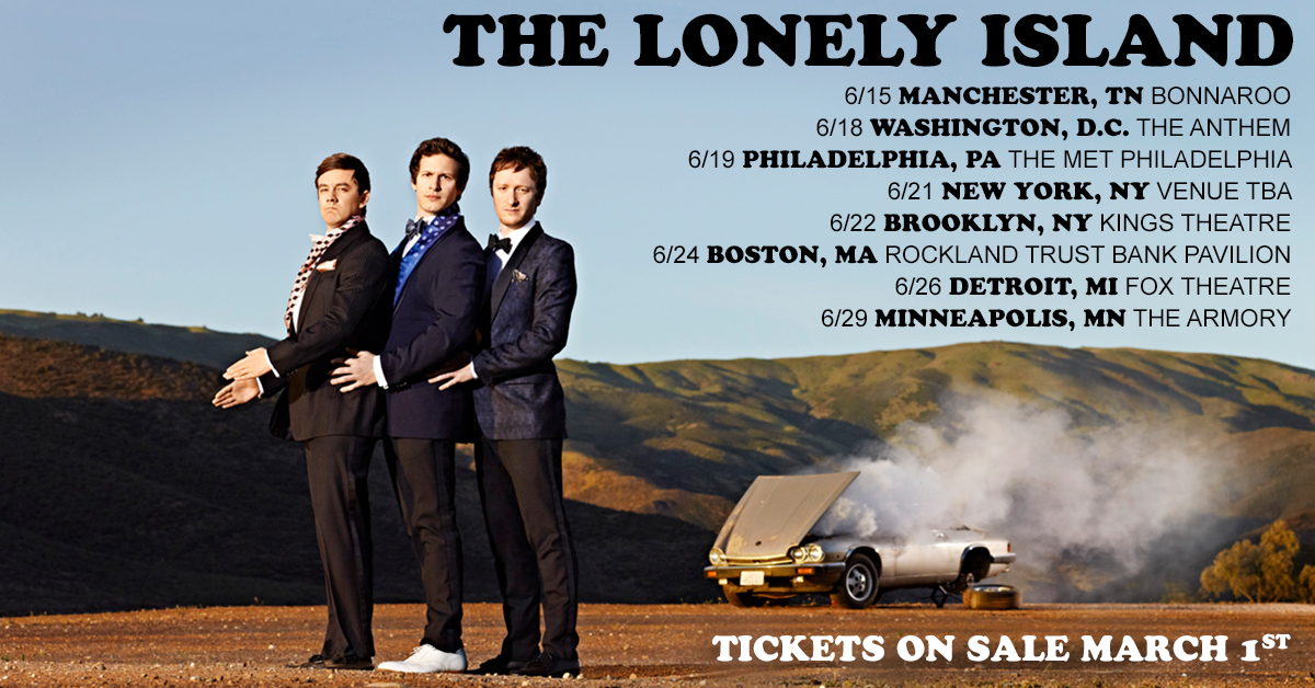 The Lonely Island Announces First Ever Multi City Summer ...