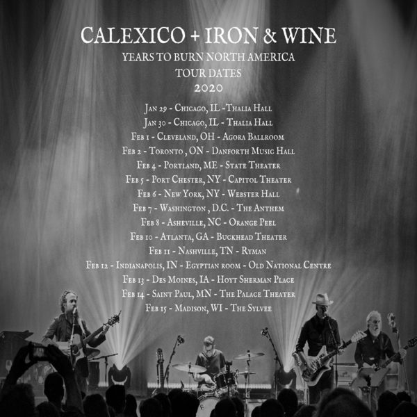 Calexico and Iron & Wine Announce Winter 2020 Tour Dates mxdwn Music
