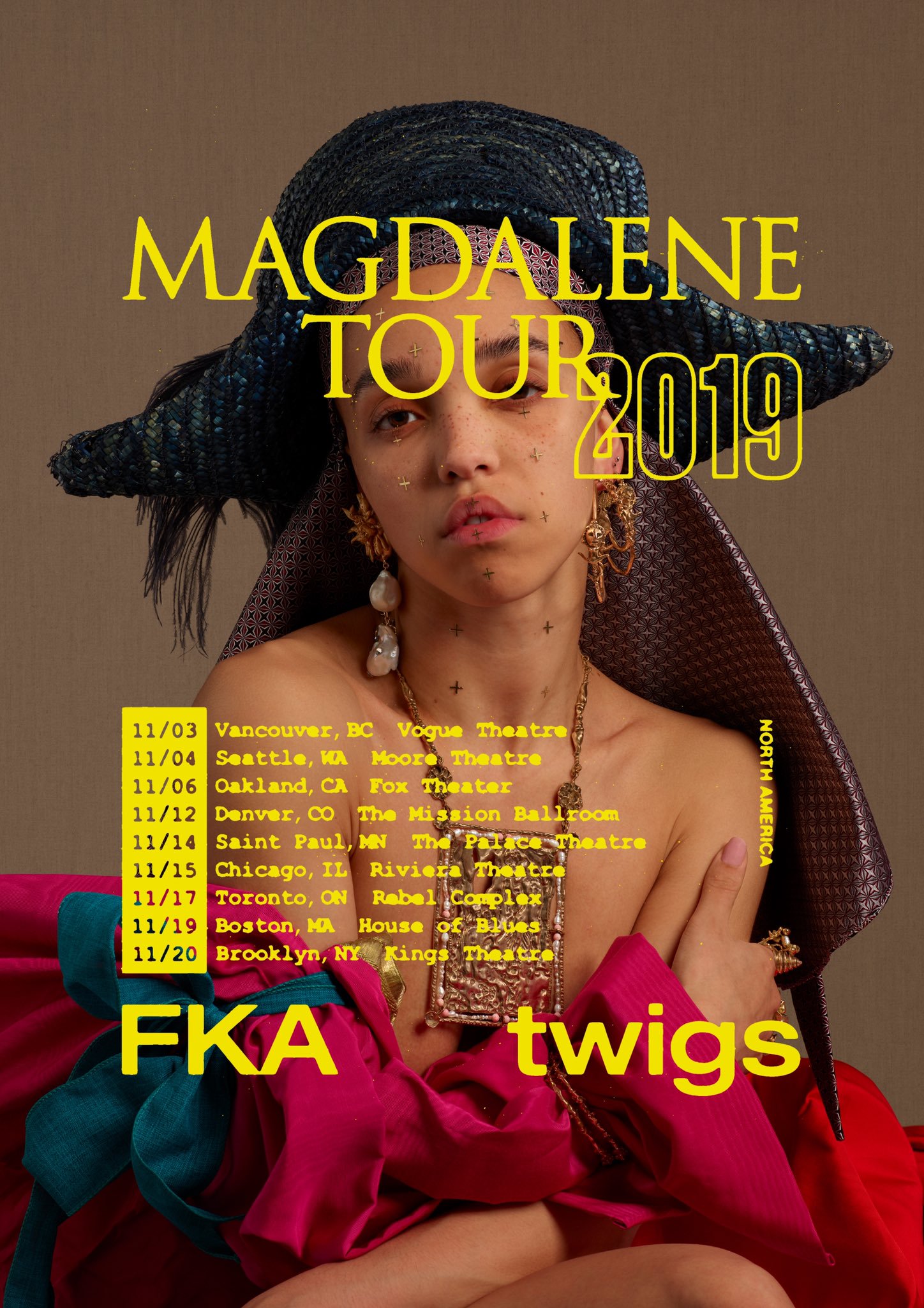 fka twigs magdalene tour