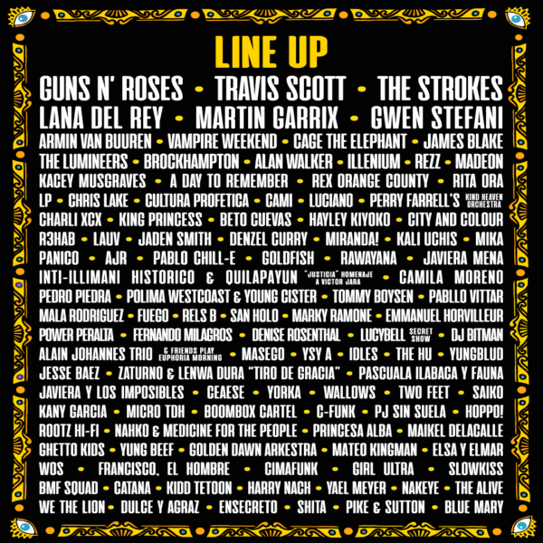 Lollapalooza Chile Announces 2020 Lineup Featuring Travis Scott