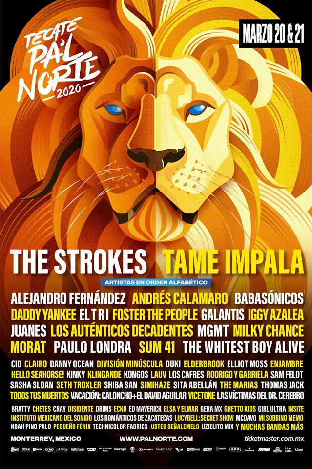 Foto :: Tecate P'al Norte Announces 2020 Lineup Featuring ... Pa'l Norte 2020 Shotoe