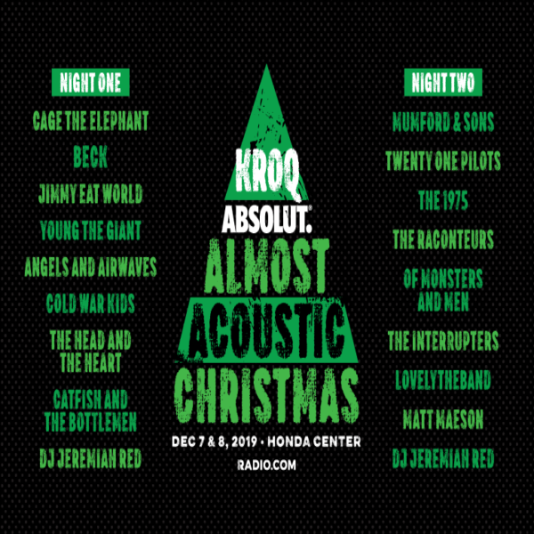 KROQ Almost Acoustic Christmas Announces 2019 Lineup Featuring Beck