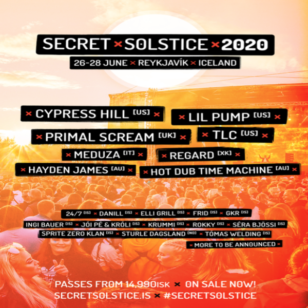 Secret Solstice Announces 2020 Lineup Featuring Cypress Hill, TLC and