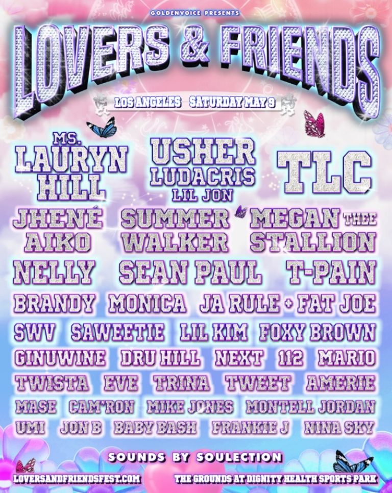 Lovers & Friends Festival Announces Inaugural 2020 Lineup Featuring Ms