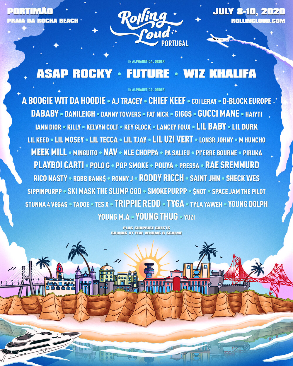 Rolling Loud Portugal Announces Inaugural 2020 Lineup Featuring A$AP ...