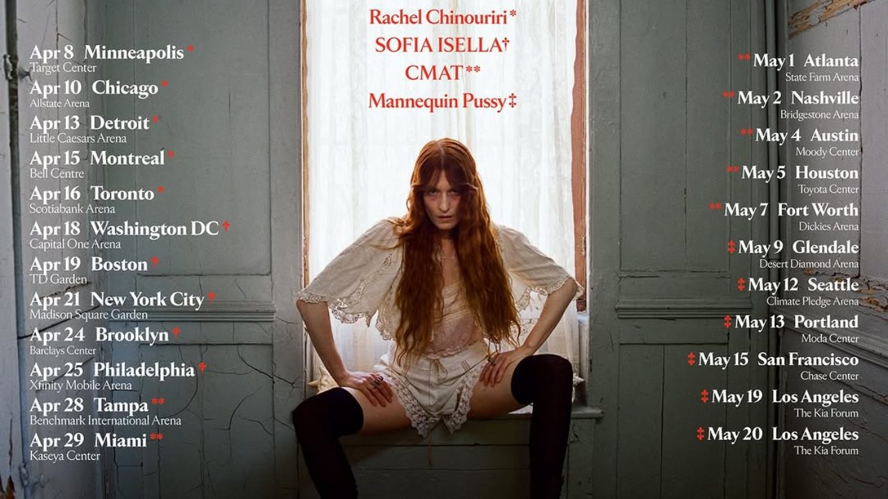 Sofia Isella with Florence and the Machine at MSG - mxdwn Music
