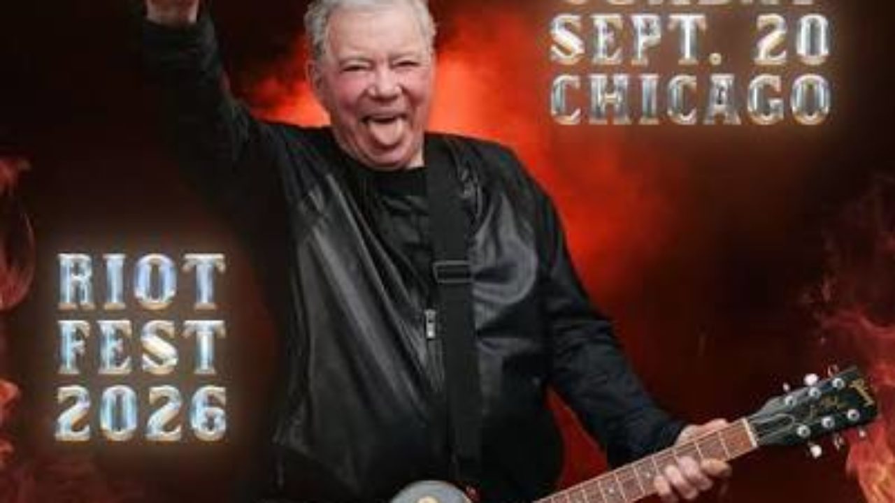 William Shatner Reveals His Crazy Riot Fest Rider - mxdwn Music